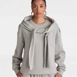 KBB by Kahlana “The Double Layer Crewneck Sweatshirt” LARGE